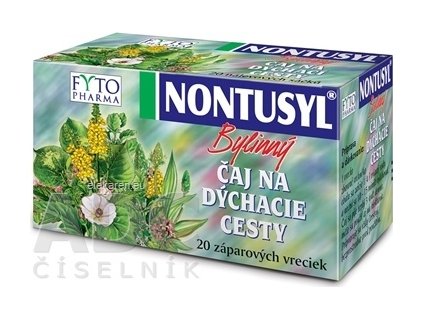 FYTO NONTUSYL Bylinný čaj na dýchacie cesty - 20x1,25 g (25 g)