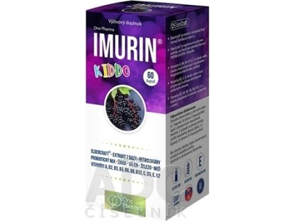 OnePharma IMURIN KIDDO - 1x60 ks