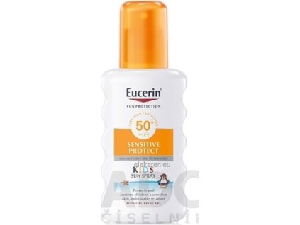 Eucerin SUN SENSITIVE PROTECT SPF 50+ Detský sprej - 1x200 ml