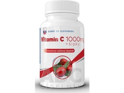 Dobré z SK Vitamín C 1000 mg + šípky - 1x30 ks
