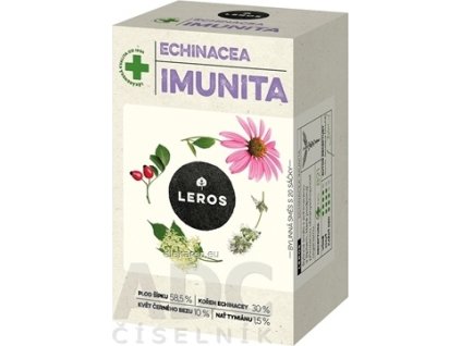 LEROS ECHINACEA IMUNITA - nálevové vrecká (inov. 2021) 20x1,5 g (30 g)