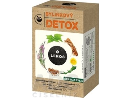 LEROS BYLINKOVÝ DETOX - nálevové vrecká 20x1,5 g (30 g)