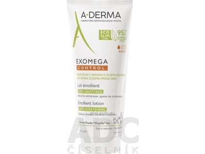 A-DERMA EXOMEGA CONTROL Emolienčné MLIEKO - 1x200 ml