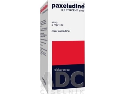 Paxeladine 0,2 PERCENT sirup - 1x100 ml