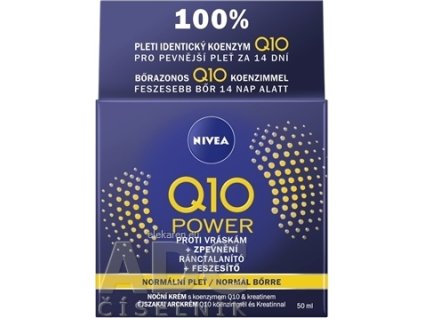 NIVEA Spevňujúci nočný krém Q10 POWER - 1x50 ml