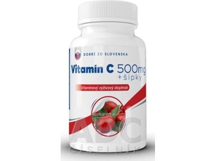 Dobré z SK Vitamín C 500 mg + šípky - 1x30 ks
