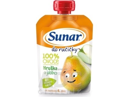 Sunar Do ručičky HRUŠKA a jablko - 1x100 g