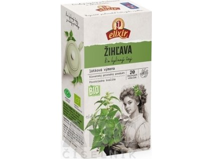 AGROKARPATY BIO ŽIHĽAVA - bylinný čaj, prírodný produkt 20x2 g (40 g)