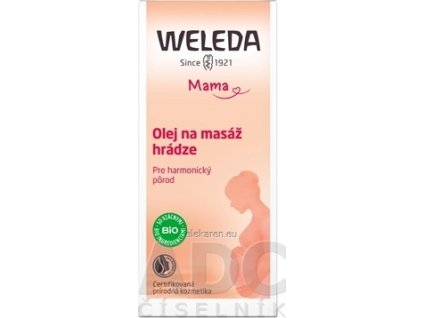 WELEDA Mama Olej na masáž hrádze - 1x50 ml