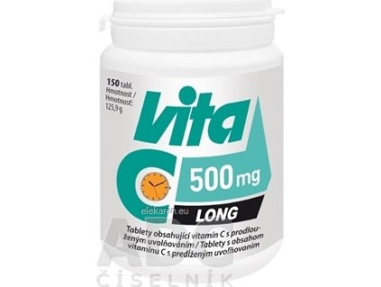 Vitabalans Vita C 500 mg LONG - 1x150 ks