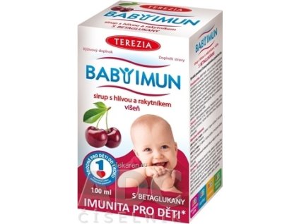 TEREZIA BABY IMUN sirup s hlivou a rakytníkom - 1x100 ml