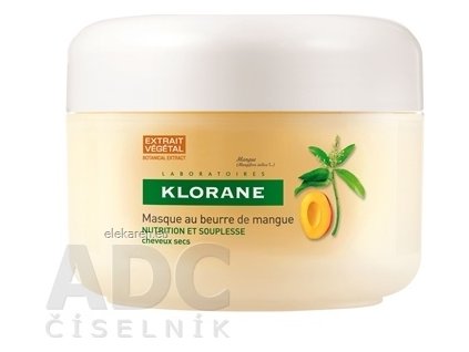 KLORANE MANGUE MASQUE - suché a poškodené vlasy - 1x150 ml