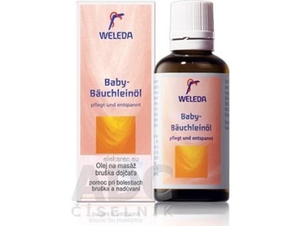 WELEDA Olej na masáž bruška dojčaťa - 1x50 ml