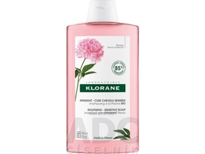 KLORANE ŠAMPÓN s BIO pivóniou - 1x400 ml