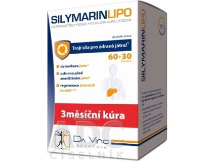 SILYMARIN LIPO - Da Vinci Academia - cps 60+30 zadarmo (90 ks)