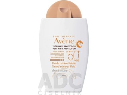 AVENE FLUIDE MINÉRAL TEINTÉ SPF50+ - 1x40 ml