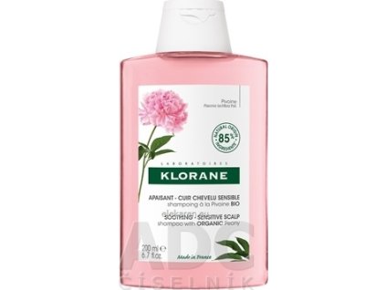 KLORANE ŠAMPÓN s BIO pivóniou - 1x200 ml