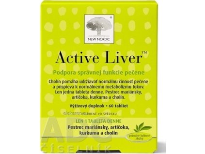 NEW NORDIC Active Liver - 1x60 ks