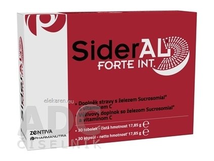 SiderAL FORTE INT. - 1x30 ks