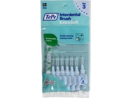 TePe Medzizubná kefka 0,6 mm Extra Soft - 1x8 ks