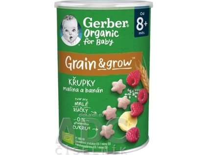 Gerber Organic CHRUMKY Ryžovo-pšeničné - 1x35 g
