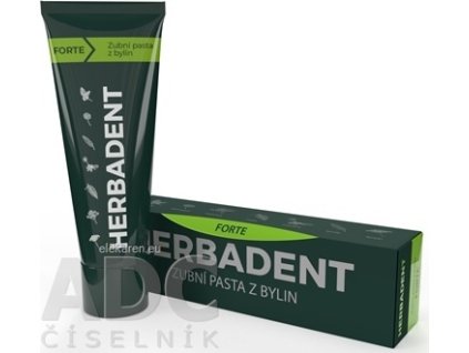 HERBADENT FORTE Zubná pasta z bylín - 1x100 g
