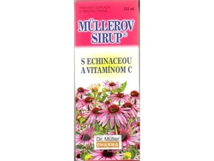 MÜLLEROV SIRUP S ECHINACEOU A VIT. C - 1x245 ml