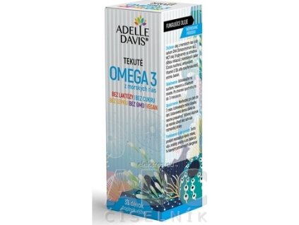 Adelle Davis OMEGA 3 z morských rias - 1x50 ml