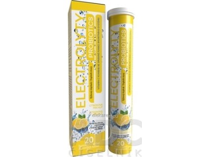 ELECTROLYTY PROBIOTICS Citrón - 1x20 ks