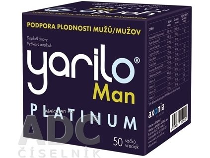 YARILO Man PLATINUM - 1x50 ks