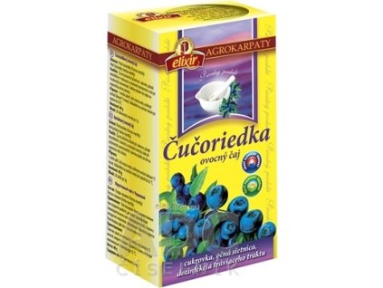 AGROKARPATY ČUČORIEDKA - ovocný čaj, čistý prírodný produkt 20x2 g (40 g)