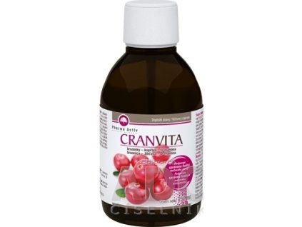 Pharma Activ CRANVITA Brusnica- Žihľava- D-manóza - 1x250 ml