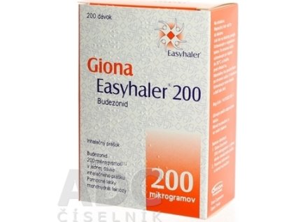 Giona Easyhaler 200 - plv inh (inhal.plast.) 1x200 dávok