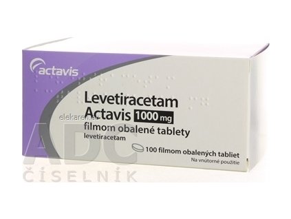 Levetiracetam Actavis 1000 mg - 1x100 ks