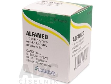 ALFAMED 1,0 MIKROGRAM CPS MOL 90X1U