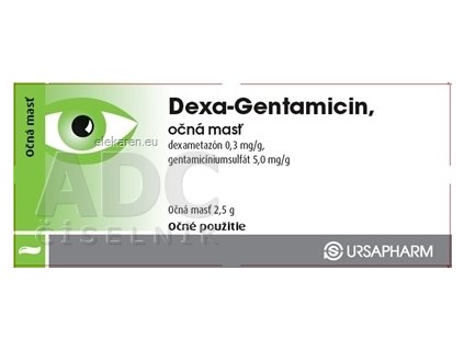 DEXA-GENTAMICIN UNG OPH 2,5G