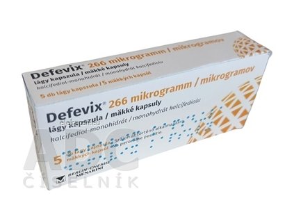 Defevix 266 mikrogramov - 1x5 ks