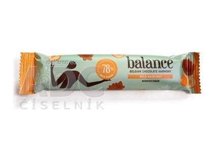 BALANCE MLIEČNA ČOKOLÁDA S LIESKOVÝMI ORIEŠKAMI - 1x35 g