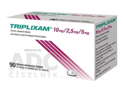 TRIPLIXAM 10 mg/2,5 mg/5 mg - tbl flm (obal PP) 3x30 ks (90 ks)