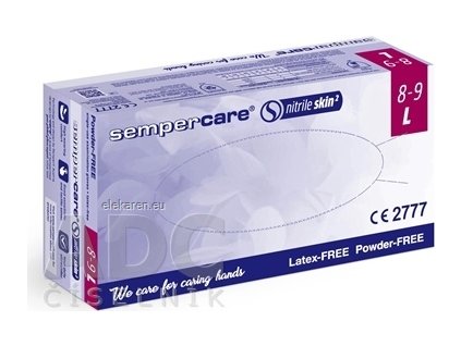 Sempercare Vyšetrovacie rukavice nitril skin2 - 1x200 ks