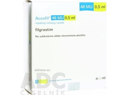 Accofil 48 MU/0,5 ml - 5 ml