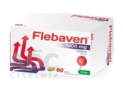 Flebaven 1 000 mg tablety - 1x60 ks