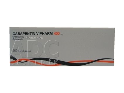 Gabapentin Vipharm 400 mg - 1x200 ks