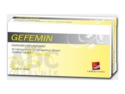 Gefemin 0,060 mg/0,015 mg - tbl flm 1x(24+4 ks) (28 ks)