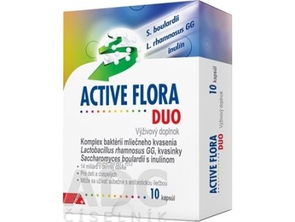 ACTIVE FLORA DUO CPS 10 IN24