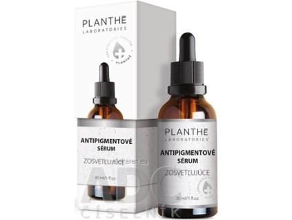 PLANTHÉ Antipigmentové sérum ZOSVETĽUJÚCE - 1x30 ml