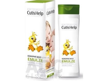CutisHelp mimi konopná umývacia emulzia - 1x200 ml
