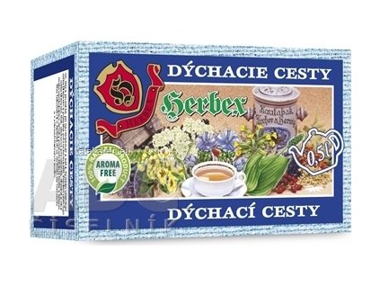 HERBEX DÝCHACIE CESTY - bylinná zmes, čaj 20x3 g (60 g)
