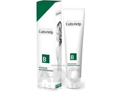CutisHelp DOLOR-END konopné mazanie - 1x75 ml