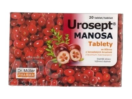 Dr. Müller UROSEPT MANOSA - 1x20 ks